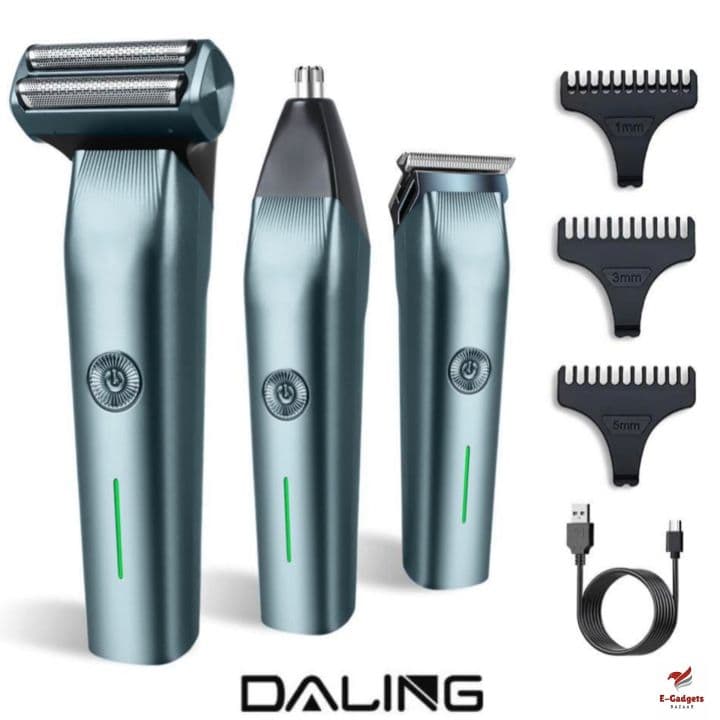 Dalling 3 in 1 Mens Grooming Kit