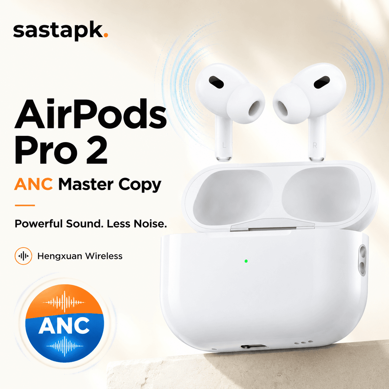 Airpod pro 2 TWS Earbuds with ANC β Premium Edition